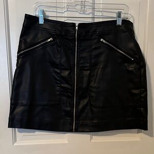 Cloth & Stone Black Mini Skirt